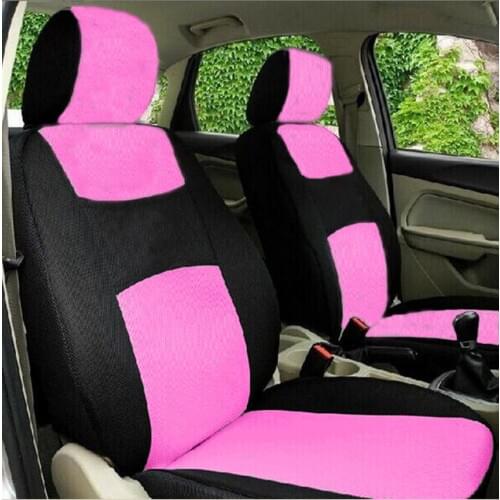 High Quality Car Seat Covers Universal Fit Polyester 3MM Composite Sponge Car Styling lada car cases seat cover accessories M17
