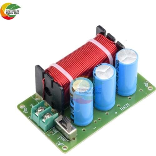 Ziqqucu WEAH-85 Bass Frequency Divider Audio Subwoofer Speaker Crossover Filters Board 200W for Home Audio Car Speaker