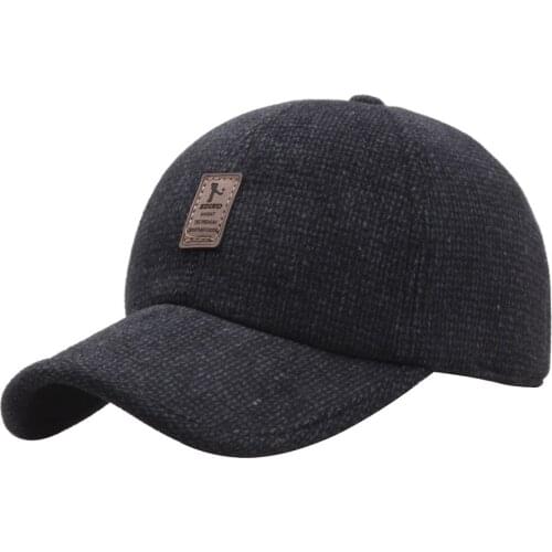 Zwzqiqi Men's Winter Baseball Caps