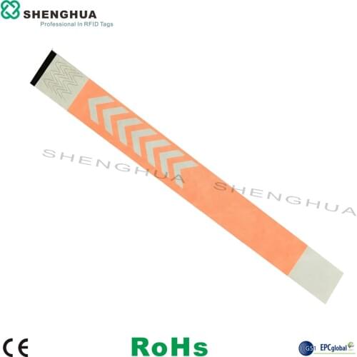 200pcs New Design RFID UHF Passive Smart Wristbands Bracelet Tag Tyvek Waterproof For Swimming Match School Attendance System