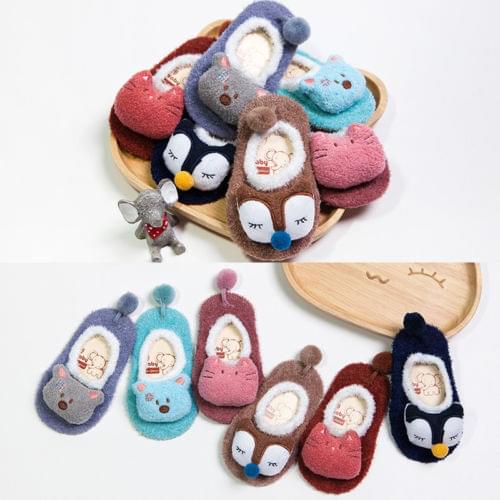 2019 Brand Floor Socks 0-5 Years Baby Girl Boy Anti-slip Socks Cartoon Newborn Slipper Socks