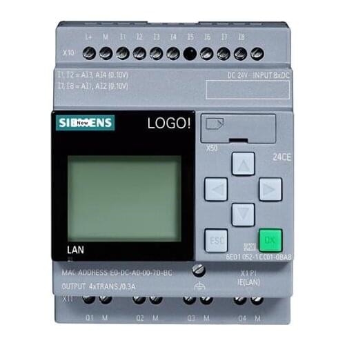 6ED1052-1CC08-0BA0 Original New 24CE logic module 6ED1 052-1CC08-0BA0 6ED10521CC080BA0 Replacement of 6ED1052-1CC01-0BA8