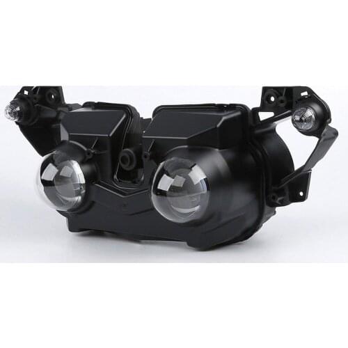 ALLGT Front Headlight Headlamp Assembly For Yamaha YZF R1 2009 2010 2011 2012 Clear