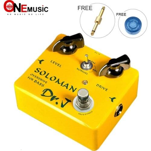 DR.J by JOYO SOLOMAN OVERDRIVE for BASS Pedal D52 Effect Pedal+Free Connector
