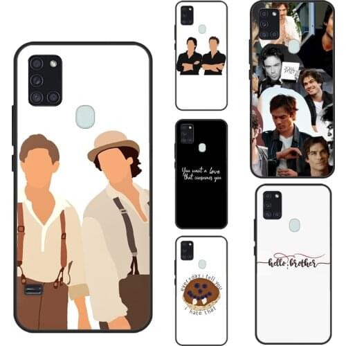 Damon and Stefan Vampire Diaries For Samsung A21S A20e A11 M21 M31 A31 Case For Galaxy A51 A50 A10 A30S A40 A70 A71 Cover