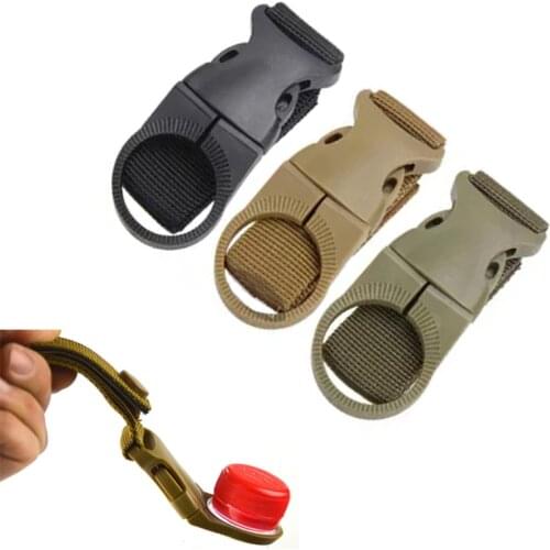 Carabiner Water Bottle clip backpack attach Buckle Holder Quickdraw hang clasp Hanger Hook molletool webbing camp hike outdoor