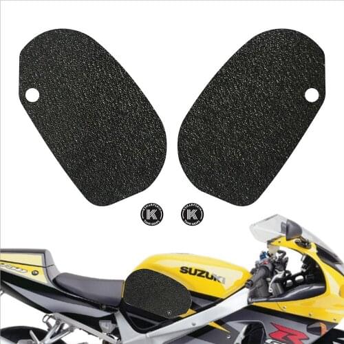 Motorcycle fuel tank pad tank grip protection sticker KSHARPSKIN knee grip side applique for SUZUKI GSX-R600 GSX-R75 TL1000R