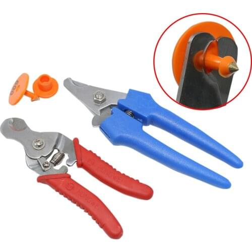 Animal Ear Tag Nail Cutting Pliers Livestock Plastic Mark Remover Cattle Sheep Cow Goat Pig Quality Remover Ear Tags Accessories