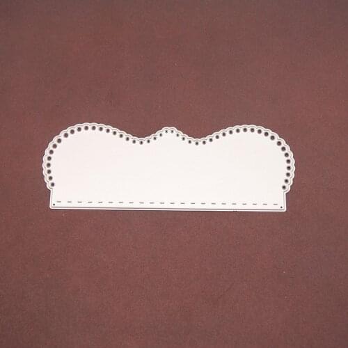 Cutting Dies Christmas Metal Cutting Dies Stencils Die Cut for DIY Scrapbooking Album Paper Card Embossing N17 Bracket Edge