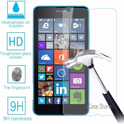 9H Hardness Tempered Glass For Microsoft Nokia Lumia 640 LTE 640 Dual SIM 640 Screen Protector Explosion-Proof Film + Clean Kits