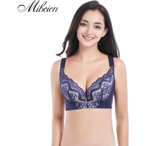 PP dot palm pattern Lift up top female Lingerie women plus size lingerie femme 48D 115D