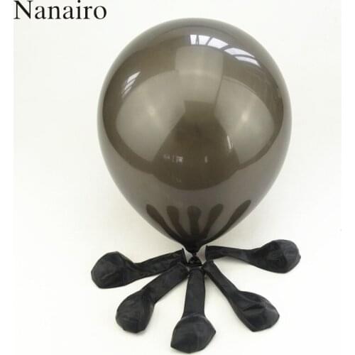 10pcs/lot 1.5g Black Latex Balloon Air Balls Inflatable Wedding Party Decoration Birthday Kid Party Float Balloons Kids Toys