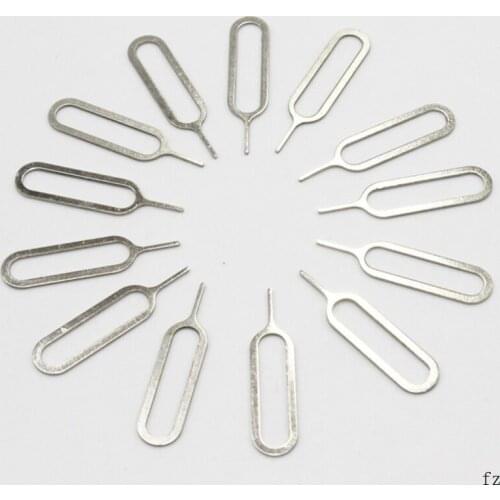 50000 Pcs Sim Card Ejector Tools for iPhone 6 7 8 X Sim Card Tray Eject Pin Key Tool for Samsung S7 edge for Mobile Phones