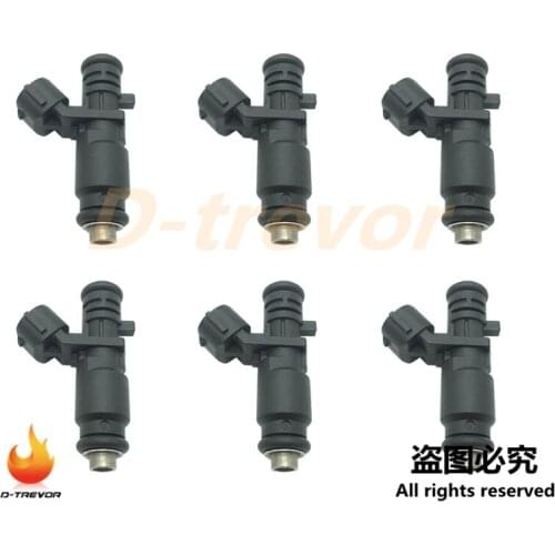 6Pcs 06A906031CN Fuel Injector For jetta 2010-2012 sagitar 1.6 pentium b50 models Gasoline engine nozzle 06A906031CE 0280158071