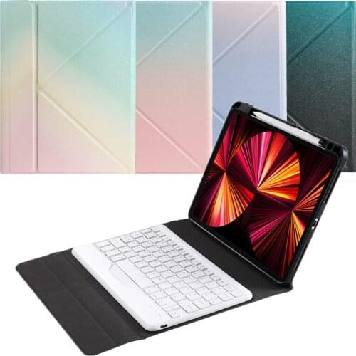 Pencil Holder Wireless Keyboard Cover Funda for iPad 10.2 2020 7th 8th Gen Case Keyboard for iPad Air 2019 Pro 10.5 Teclado