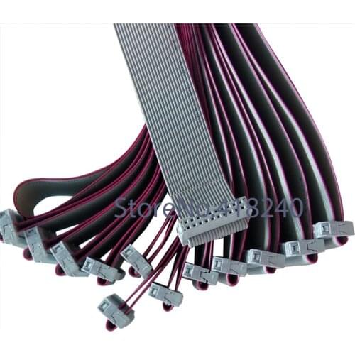 Computer Embroidery Machine Parts Head Cable 20P Alarm Signal Line (20 cores) For 18 head,20head