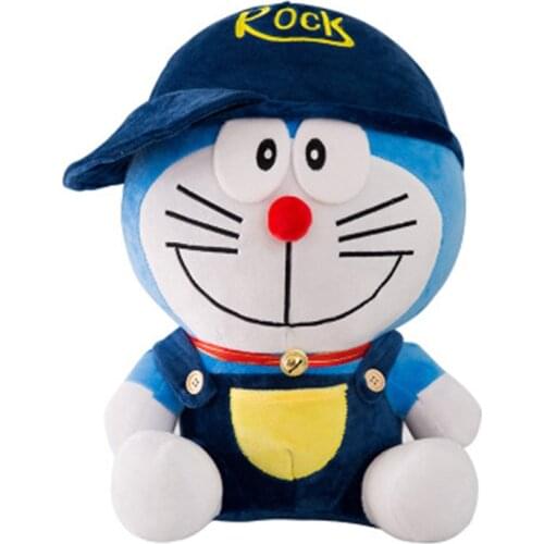 Hot Anime 30-60cm Cartoon Cute Doraemon Plush Toys Stuffed Lovely Cats Animal Doll Soft Baby Pillow for Kids Girls Birthday Gift