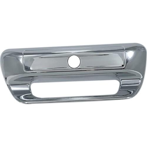 Rear Door Tailgate Handle Cover Trim for Dodge Ram 1500 2019-2021 Car Tail Door Handle Decoration Accessories ABS