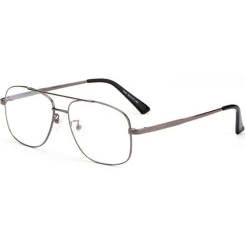 Progressive Multifocus Full-rim Reading Glasses Women Men Pilot Double Bridge Retro Fashion See Near and Far Anti Blu 1 2 3 to 4
