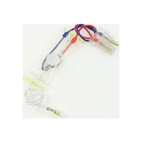 300V/500V Volts 3 Wires Lead -7C Celsius Refrigerator Defrost Thermostat Switch