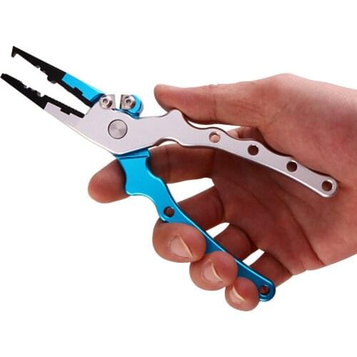 Stainless steel pliers Fishing Plier fishing tackle Lure Cutter Hook Tackle Tool Cutter Line Split Ring Pliers lure pliers