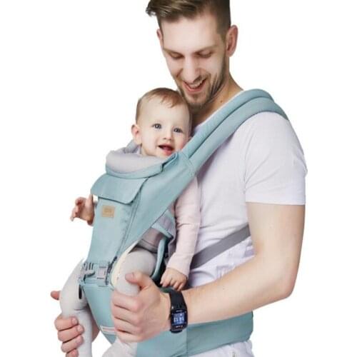 0-36M New Ergonomic Baby Carrier Infant Baby Backpack Hiking Hipseat Carrier Front Facing Kangaroo Baby Wrap Sling Baby Travel
