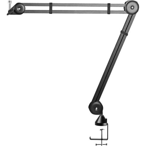 Heavy Duty Universal Microphone Stand Adjustable Suspension Boom Scissor Arm Mount Stand Holder for Voice Recording
