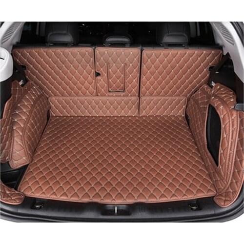 High quality Special car trunk mats for New Jeep Compass 2017 waterproof boot carpets cargo liner for Compass 2018 styling