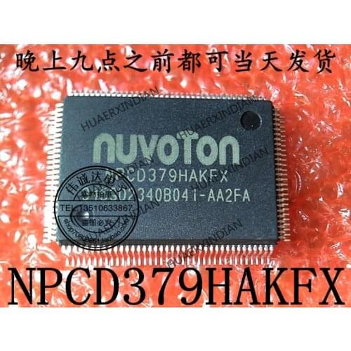 1Pieces New Original NPCD379HAKFX AA2FA QFP128 In Stock Real Picture