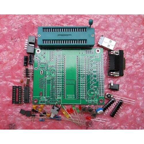 51 Single Chip Microcomputer Minimum System Board AT89S52STC89C52 Development Board Parts 51 Learning Board DIY Kit