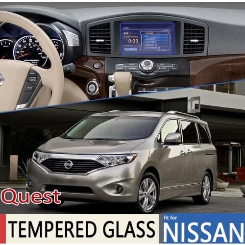 8 Inch 175x105mm forNissan Quest Nissan Elgrand RE52 MK4 Car Navigation Auto GPS Film Touch Full Screen Protector Tempered Glass