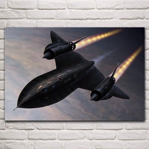 Lockheed sr 71 blackbird aircraft posters on the wall picture home living room decoration for bedroom EX526