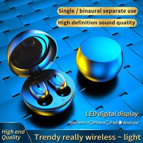 Bluetooth Earphone S8 TWS Mini Wireless Headphones Binaural Call HiFI Noise Reduction Earbuds Gaming Headset For Android Iphone