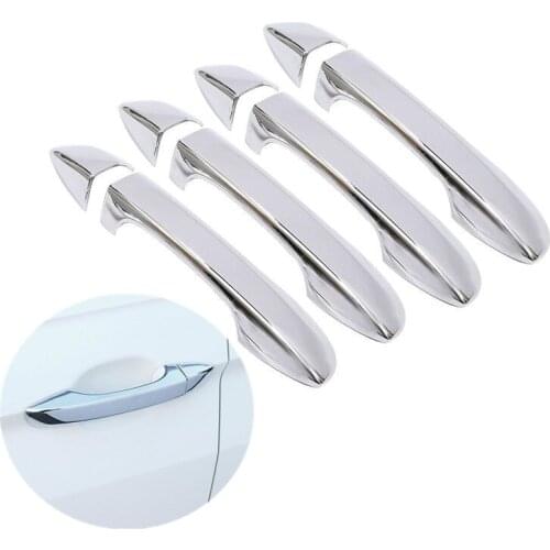 For Seat Tarraco 2018 2019 2020 2021 Chrome Door Handle Cover Car Styling Stickers Auto Accessories