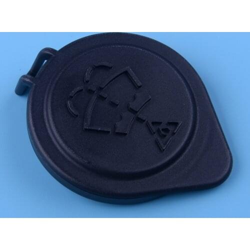 DWCX 61667264145 Car Auto Black Windshield Washer Fluid Reservoir Tank Cap Cover Fit For BMW 318is 128i 745i 535i 318i