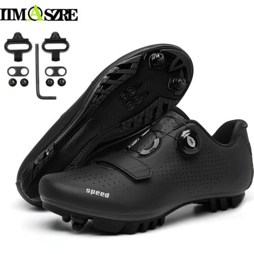 Cycling Sneaker Mtb Man Flat Footwear Mountain Bicycle Specialized Racing Bike Cleat Shoes Women Winter Spd Male Road Triathlon