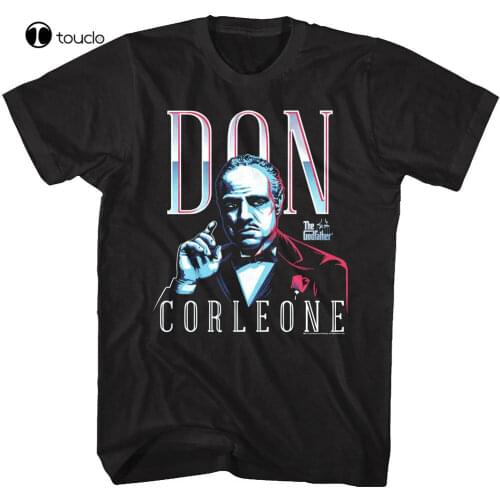 Godfather Chrome Don Vito Corleone MenS T Shirt Marlon Brando Italian Mafia Top Tee Shirt