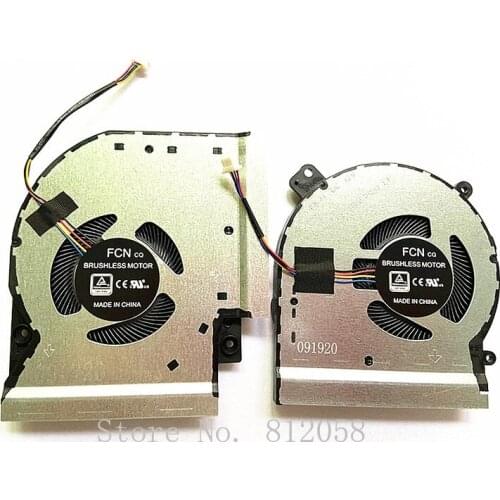 New Laptop CPU GPU Cooling Fan for Asus ROG Strix SCAR II GL504 GL504G GL504GS GL504GM S5C S5CS S5CM S5CM8750 FK7T FK7U 12V