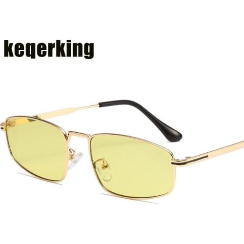 Fashion Design Retro Women Sunglasses Hip-hop Men Metal Sun glasses Red Yellow Pink Gafas Shades For Lady Vintage Eyewear UV400