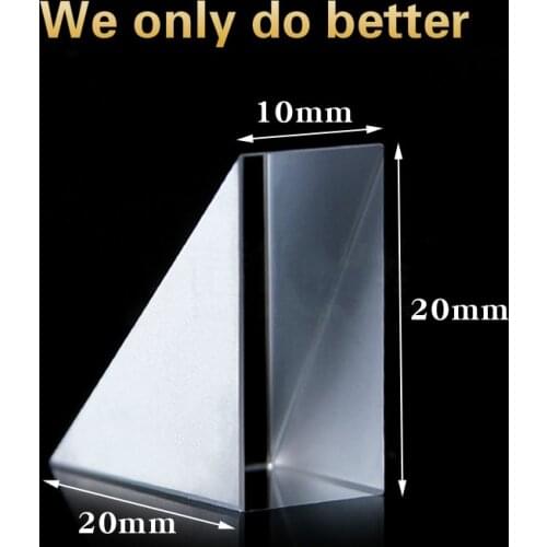 Spectral Optics Reflective Prism K9 Small Amount of Spot Coating Isosceles Right Angle