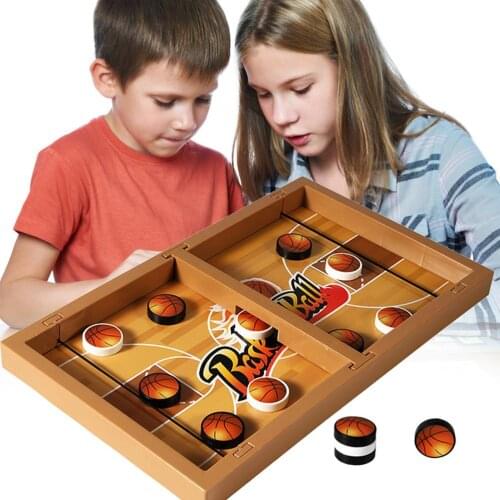 For Kids Winner Sport Football Basketball Desktop Battle Family Party Fun Chess Adults Table Hockey Board Game Puck Fast Sling