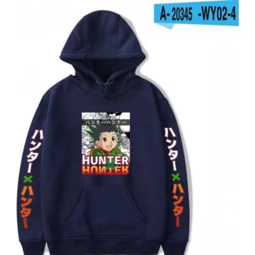 Hunter X Hunter Hoodies Men Hisoka Sweatshirt Tracksuit Streetwear Anime Hoodie Casual Clothes Hunter X Hunter Hooded Tops Full