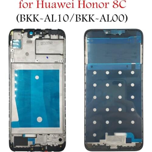 For Huawei Honor 8C Middle Frame Plate Housing Bezel Faceplate Bezel LCD Supporting Front Frame Repair Spare Parts