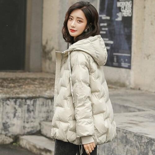Winter Jacket Women Korean Style Hooded Parkas Women Coat Female Jackets and Coats Cotton Clothes Parka Womens Clothing WPY926
