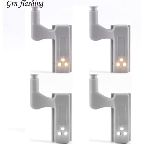 1/2/4/6/8/10pcs Armario Inner Hinge Lamp LED Under Cabinet Light Universal Wardrobe Sensor for Home Cupboard Closet Kitchen Lamp