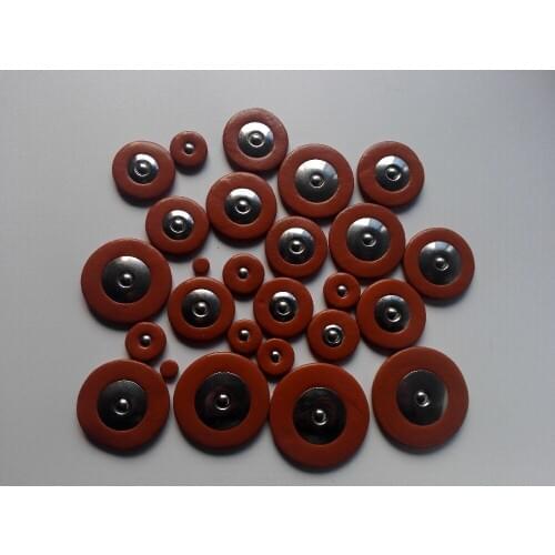 2 Sets/Lot) Tenor Saxophone Pads Good Quality Metal Resonator