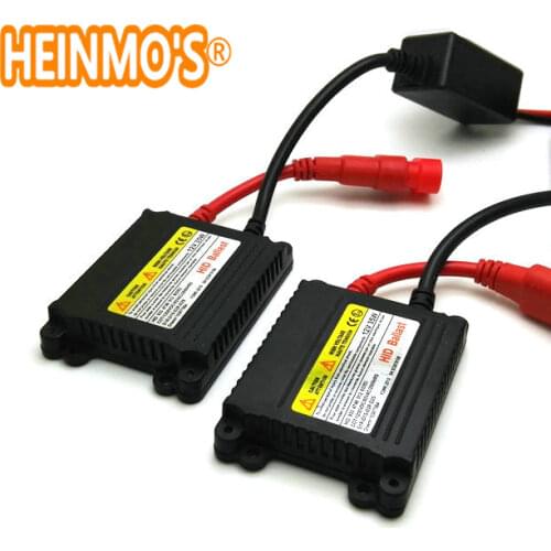 2Pcs 55W Car HID Xenon Headlight Ballast One Pair H1 H3 H4 H7 H8 H9 H11 9005 9006 Head Light Bulb Lamp Headlamp Ignition Block