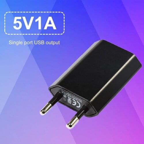 Power Adapter Output Travel Plug USB Cable Wall Travel Charger USB Cable EU Plug Power Adapter Compatible With Phone Pad Tablet
