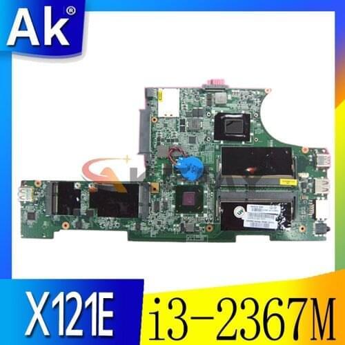 Akemy DA0FL8MB8C0 REV C FRU 04w3372 FOR lenovo thinkpad X121E laptop motherboard i3-2367M cpu Onboard HM65 DDR3