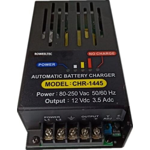 Automatic Battery Charger CHR-1445 12V 3.5A 110V 220VAC ATT